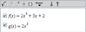 voorbeeld met twee ingevulde formules