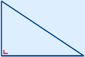 right-angled triangle