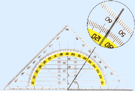 Geo-triangle on an angle