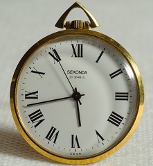 Clock with Roman numerals